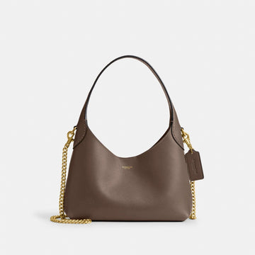 COACH BROOKLYN SMALL SHOULDER BAG WITH LONG CHAIN