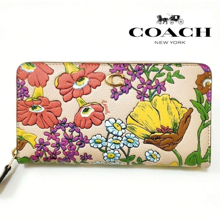COACH FLORAL WALLET