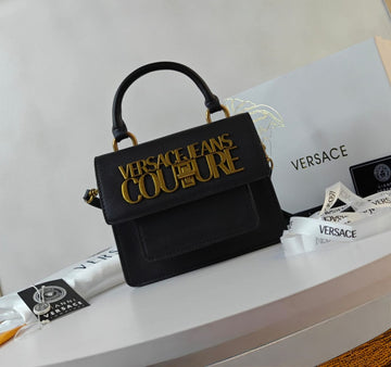 VERSACE JEANS COUTURE LOGO LOCK BAGS