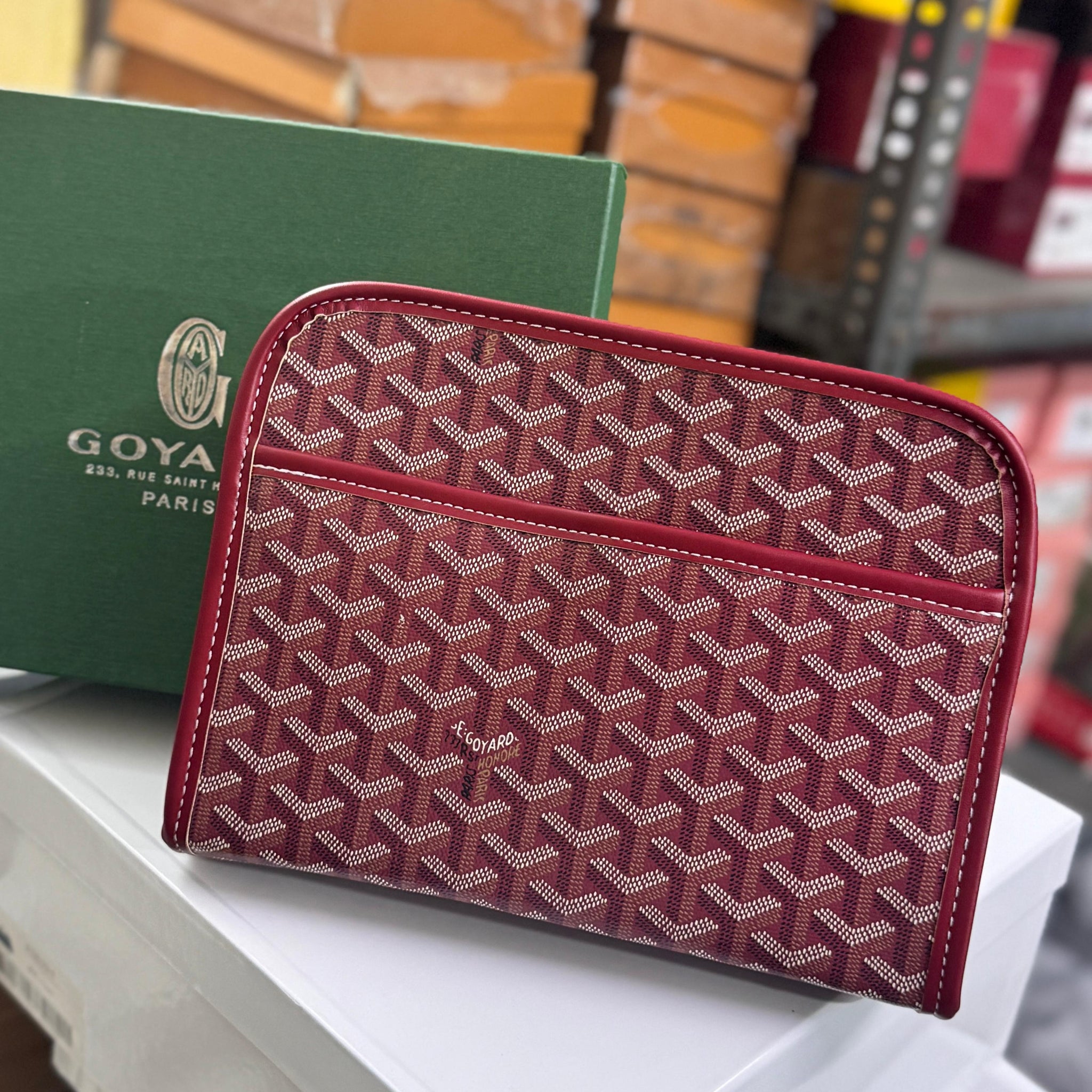 GOYARD MENS TOILERTERY BAG