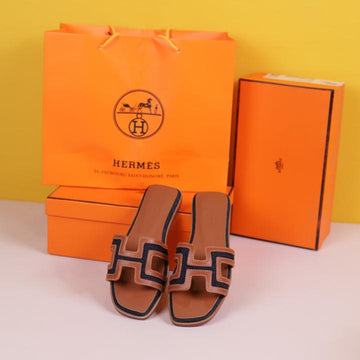 Hermes Paris Oran High End Premium Flats With OG Box
