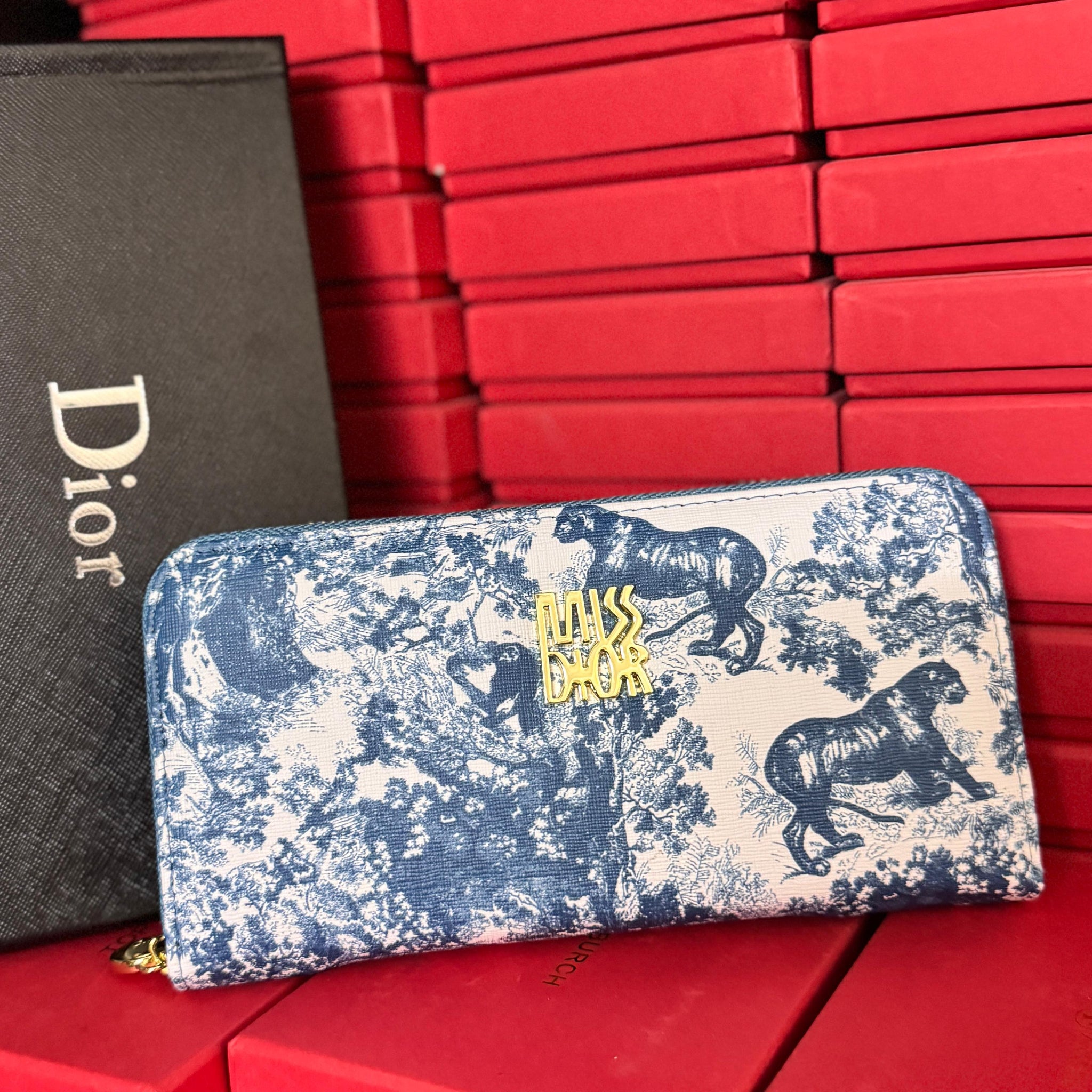 DIOR ZIPPER WALLETS