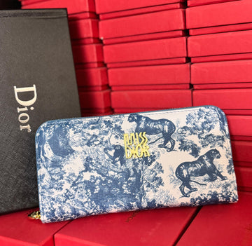DIOR ZIPPER WALLETS