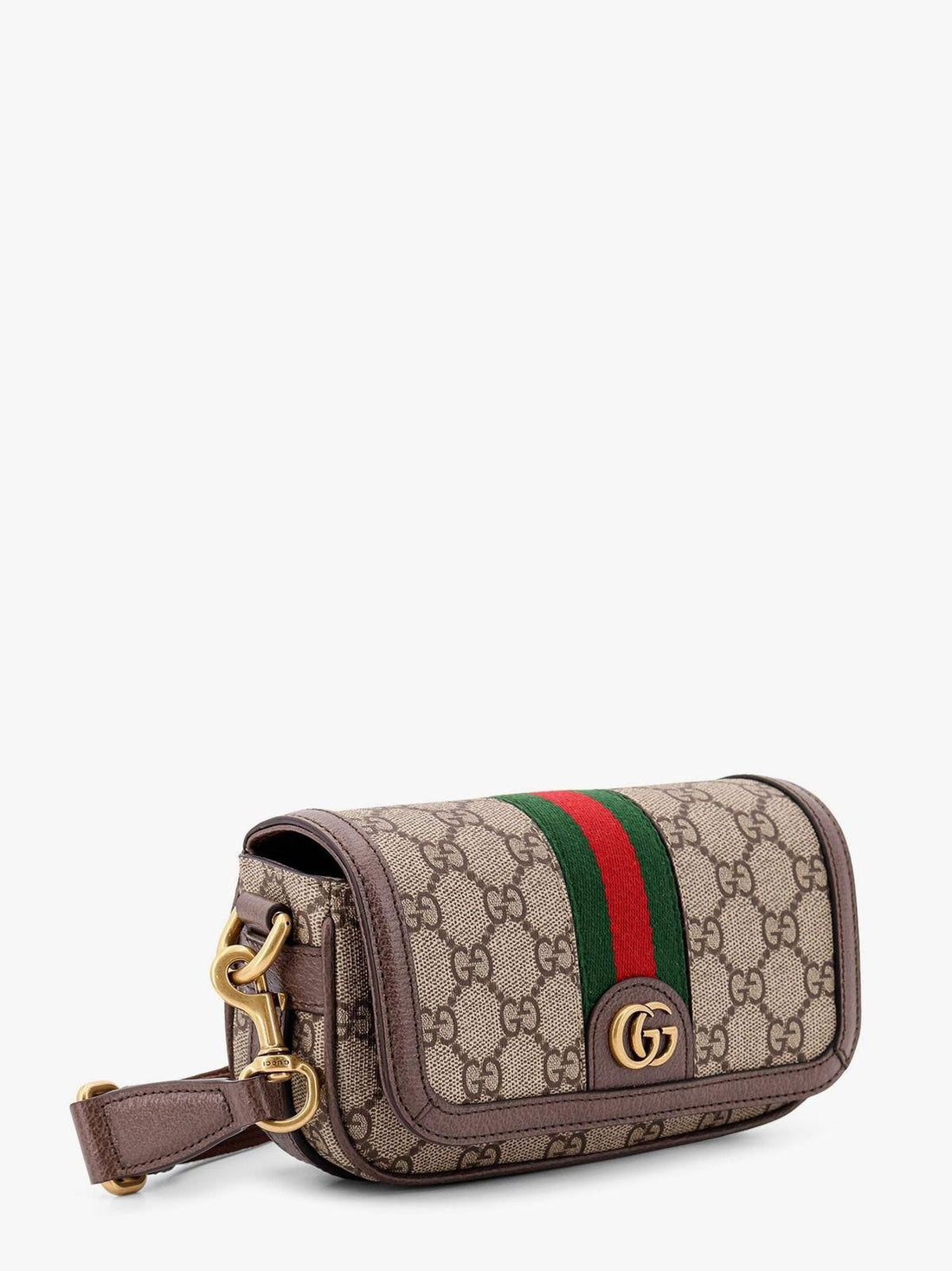 GUCCI GG SUPREME SUPER SMALL LONG SHOULDER BAG