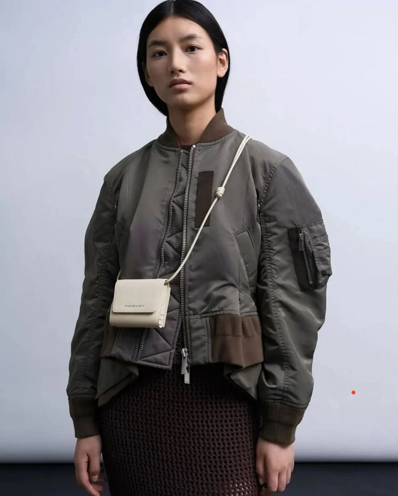 CHARLES & KEITH IRIE WALLET CUM NANO SLING