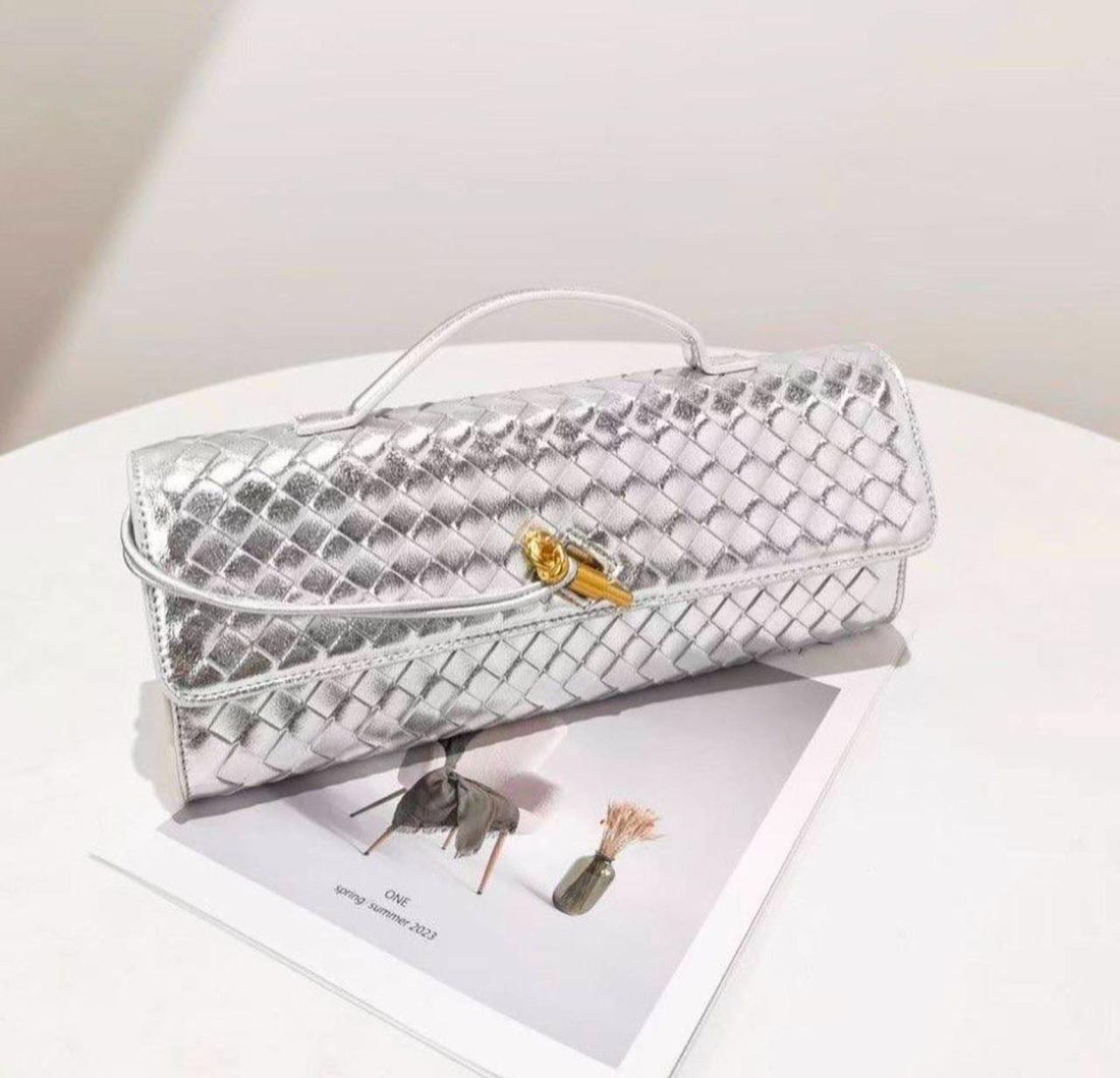BOTTEGA VENETA LONG ANDIAMO CLUTCH BAG