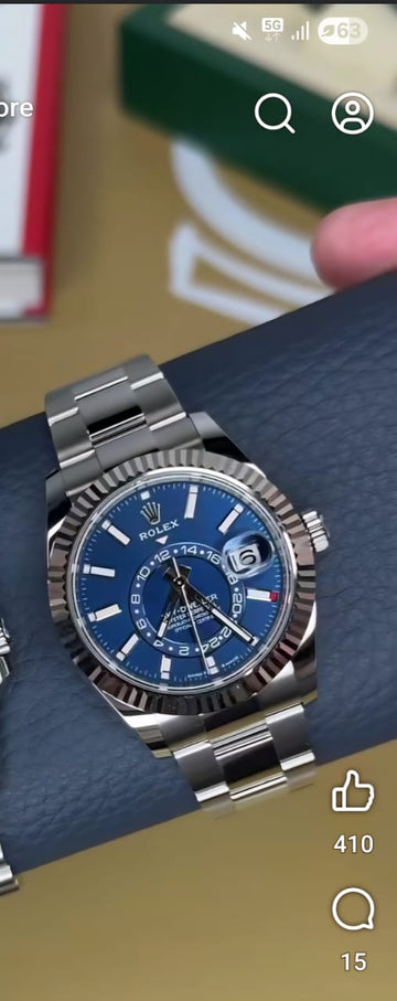 Rolex Sky-Dweller – The Ultimate & Luxurious Traveler’s Watch