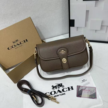 COACH HADLEY SHOULDER BAG WITH LONG AND SHORT BELT