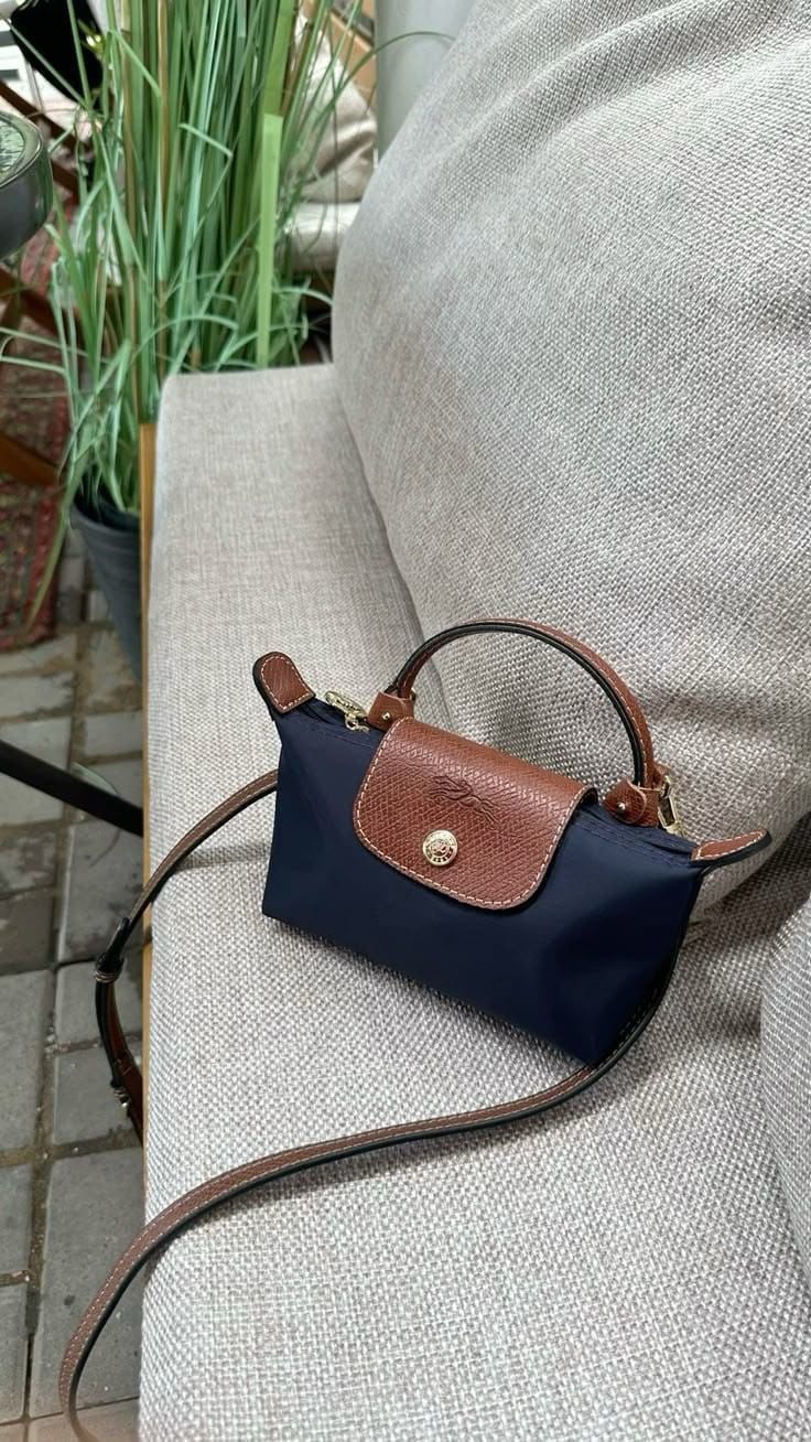 LONG CHAMP LE PLIAGE WITH LONG STRAP CROSSBODY BAG WITH HANDLE