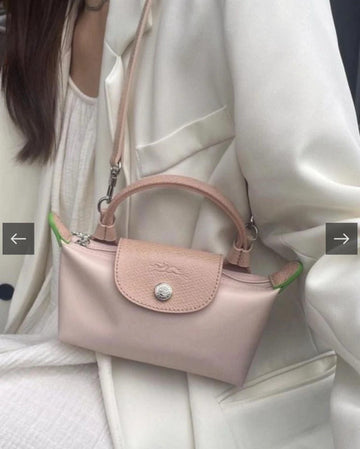 LONG CHAMP LE PLIAGE WITH LONG STRAP CROSSBODY BAG WITH HANDLE