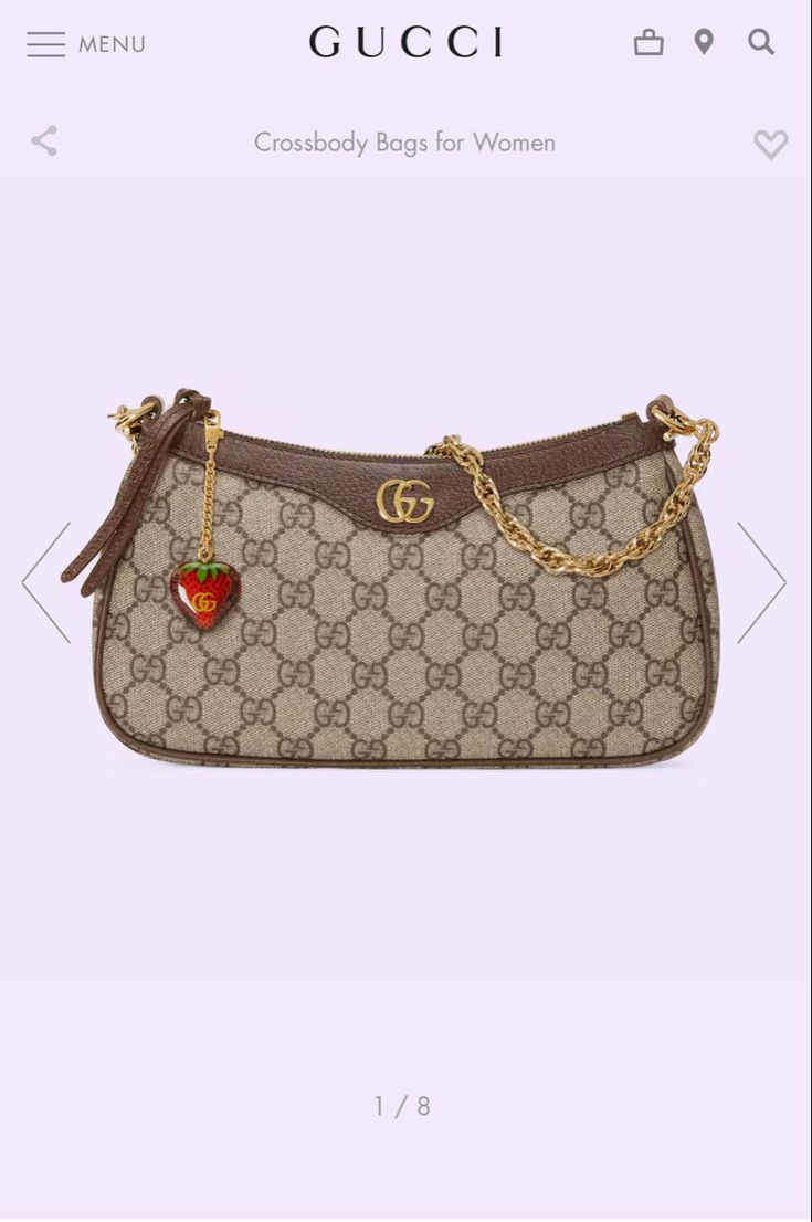 GUCCI GG OPHIDIA SHOULDER BAGS