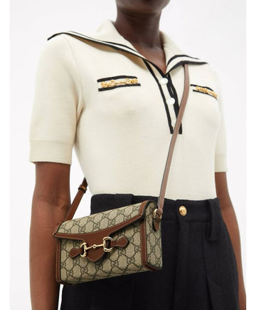 GUCCI GG HORSEBIT OPHIDIA SLING BAGS