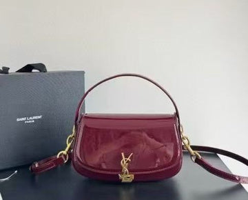 YSL VOLTAIRE PATENT LEATHER EDITION SHOULDER BAG