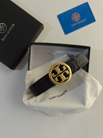 TORY BURCH EMBOSSED BELTS