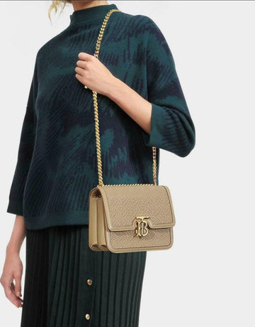 BURBERRY TB LOGO BAGS