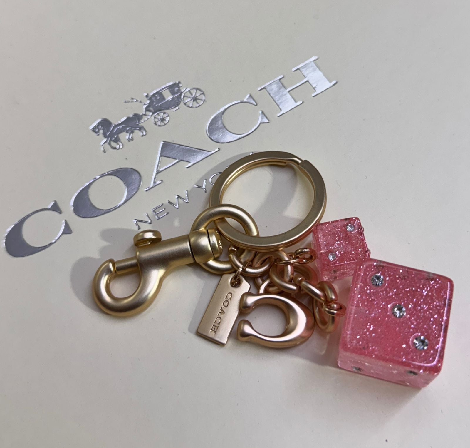 COACH ACCESSORIES CHARM