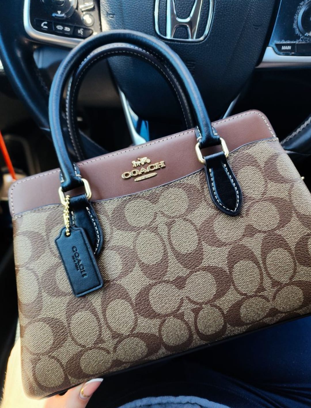 COACH DARCIE CARRYALL BAG