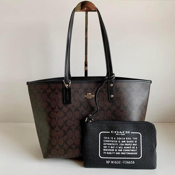 COACH CITY POUCH TOTE