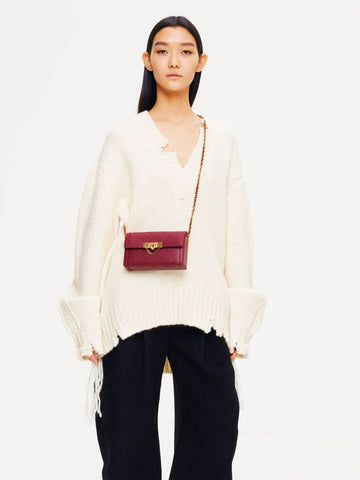 CHARLES KEITH TALLULAH QUILTED PUSH LOCK CLUTCH CUM SLING BAG