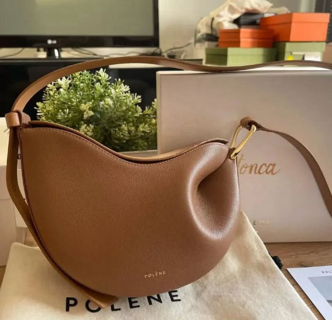 POLENE TONCA DUMPLING CROSSBODY BAG