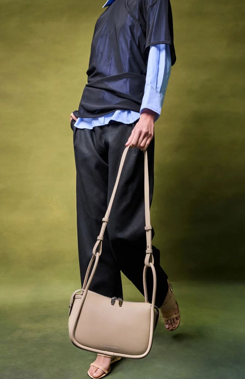 CHARLES & KEITH LYLA LONG SHOULDER BAG