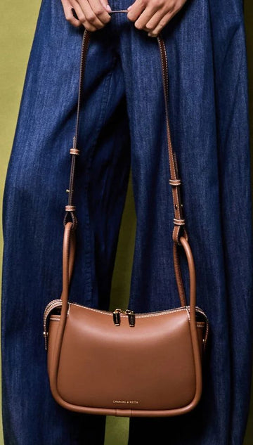 CHARLES & KEITH LYLA LONG SHOULDER BAG