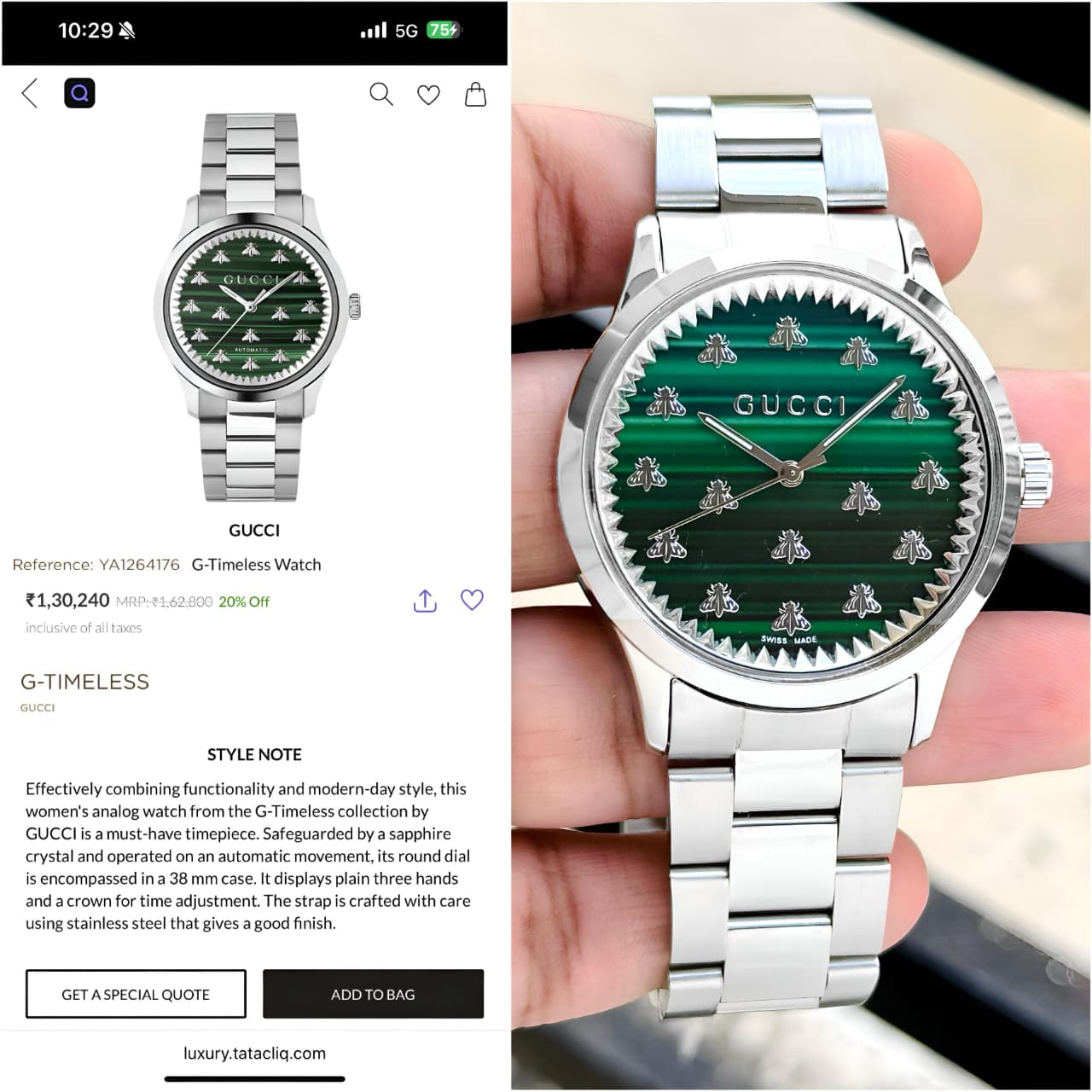 G‑Timeless Men’s Watch