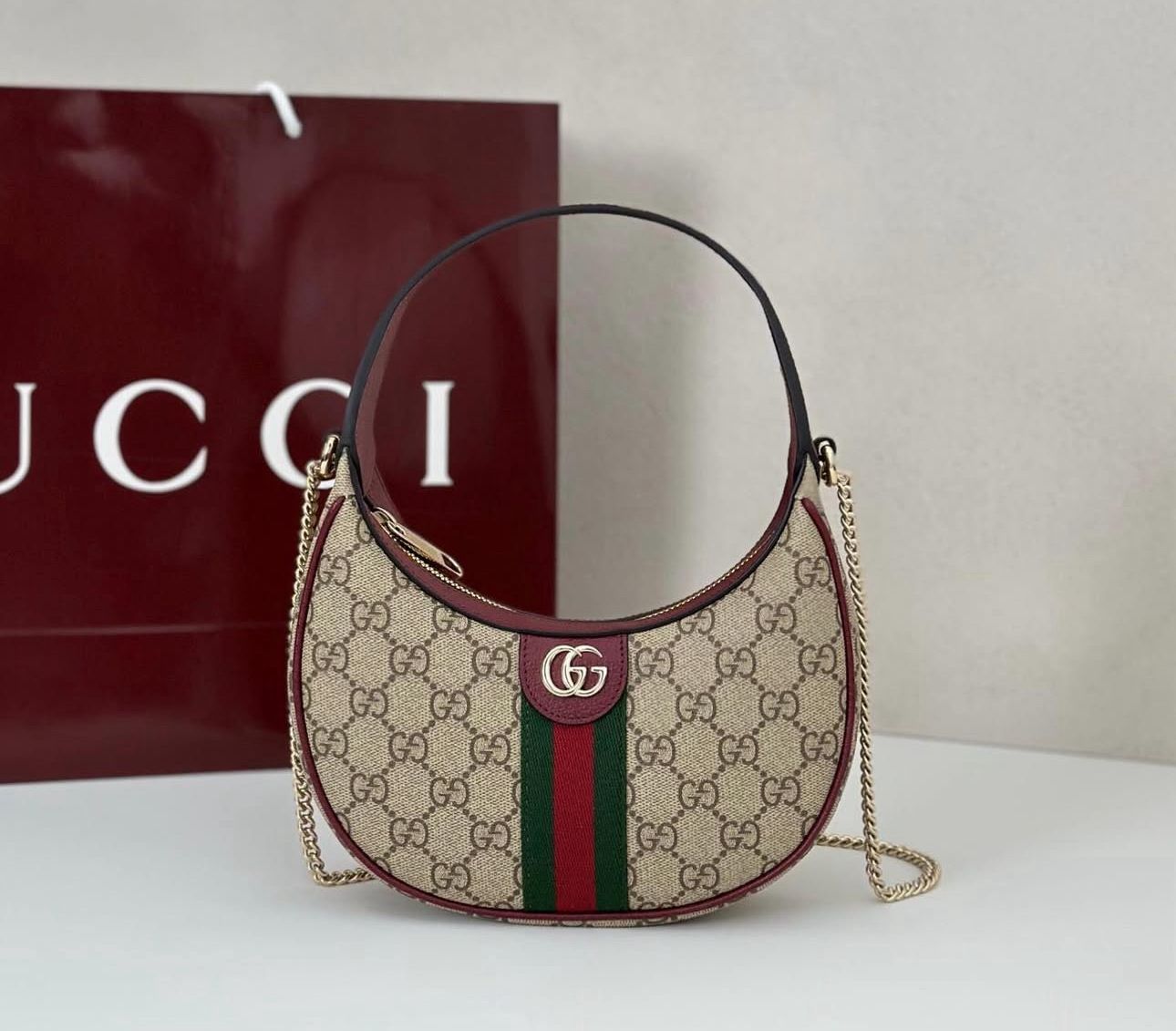 GUCCI GG OPHIDIA SMALL SHOULDER BAG