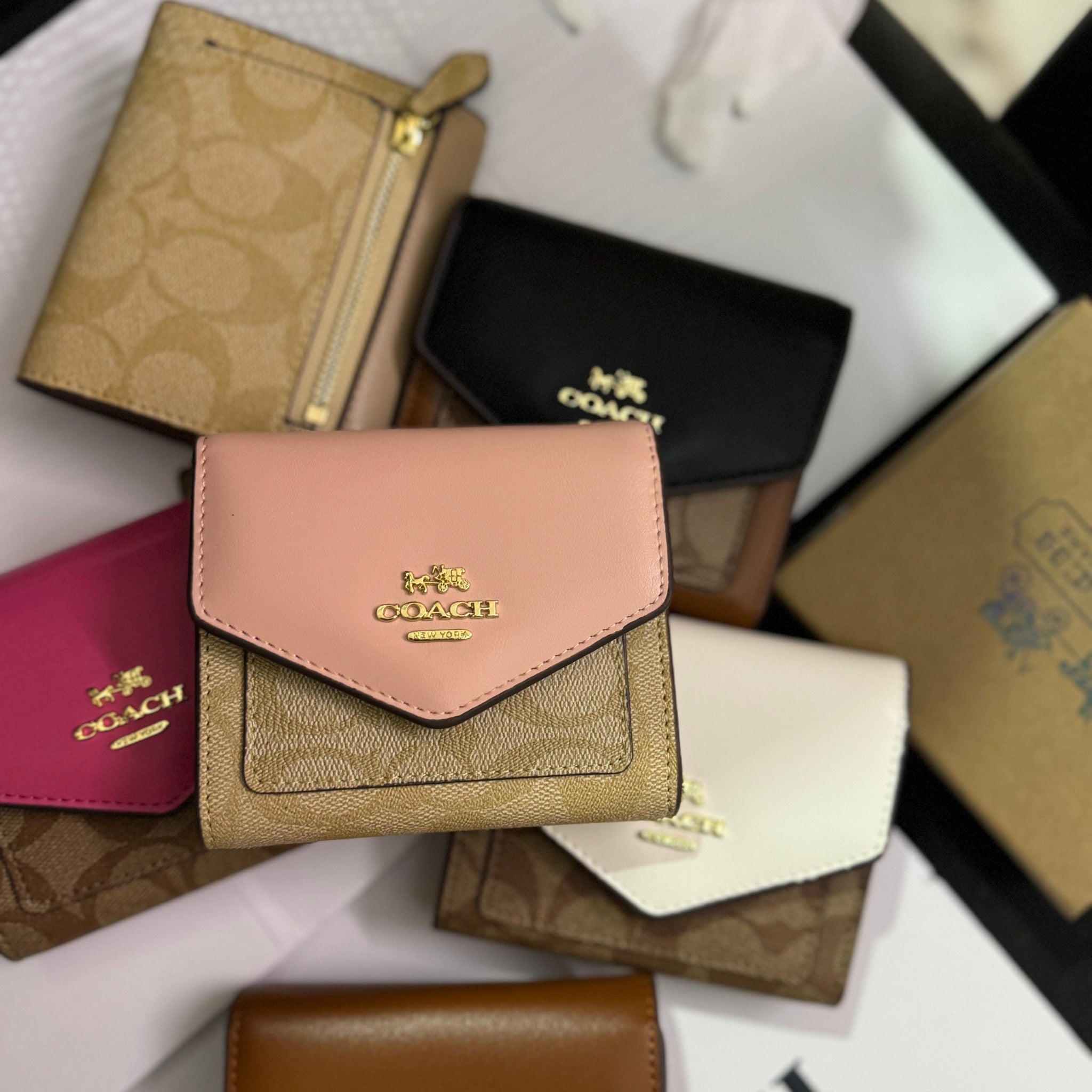 COACH WALLET 3 FOLD