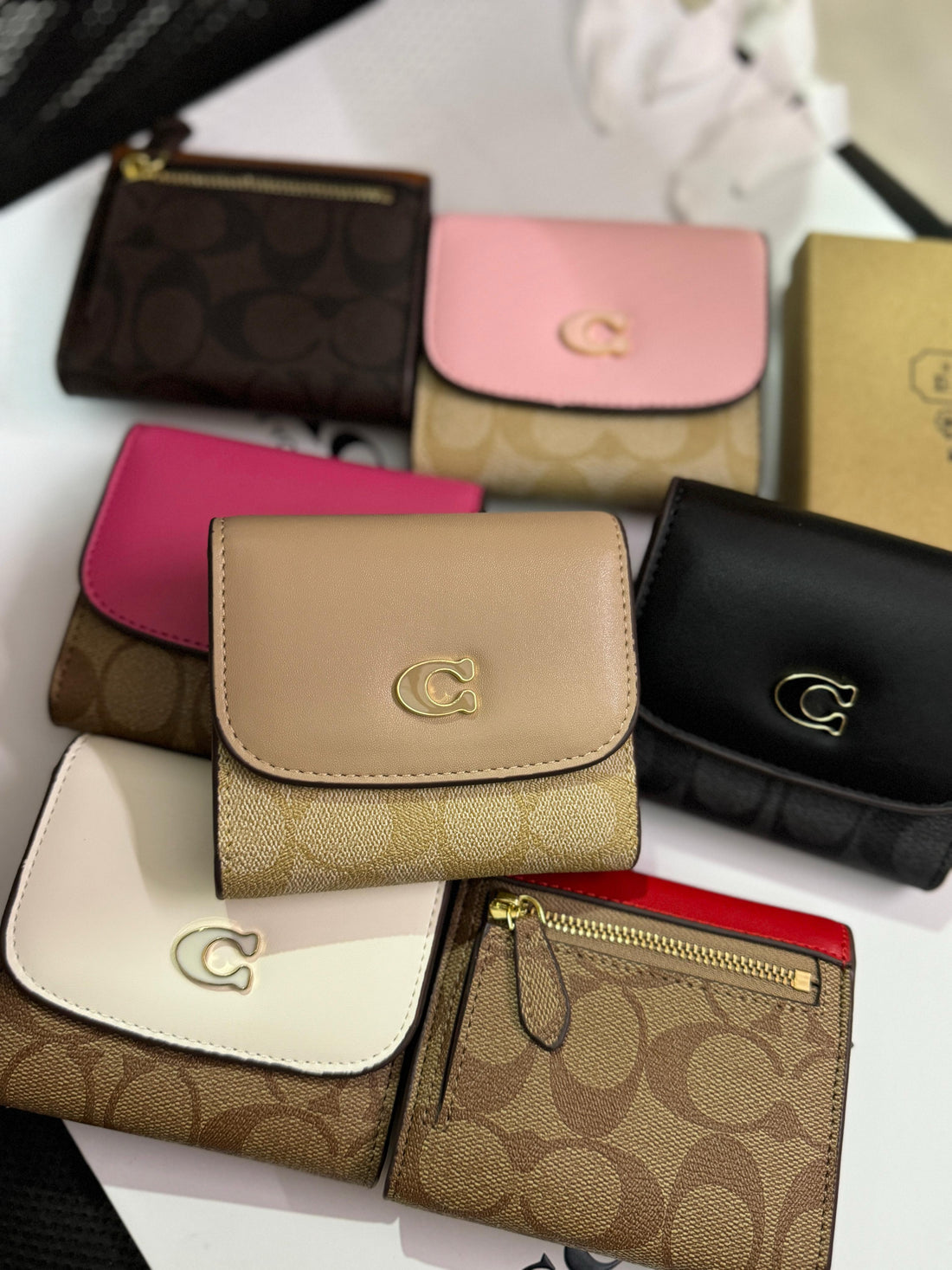 COACH WALLETS 3 FOLD