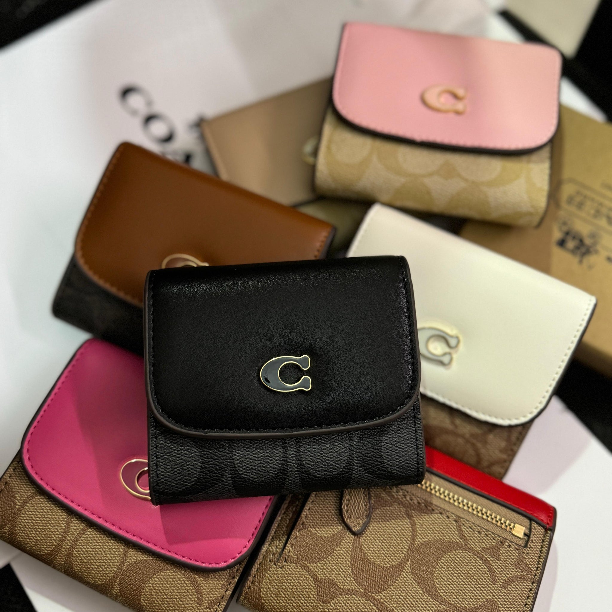 COACH WALLETS 3 FOLD