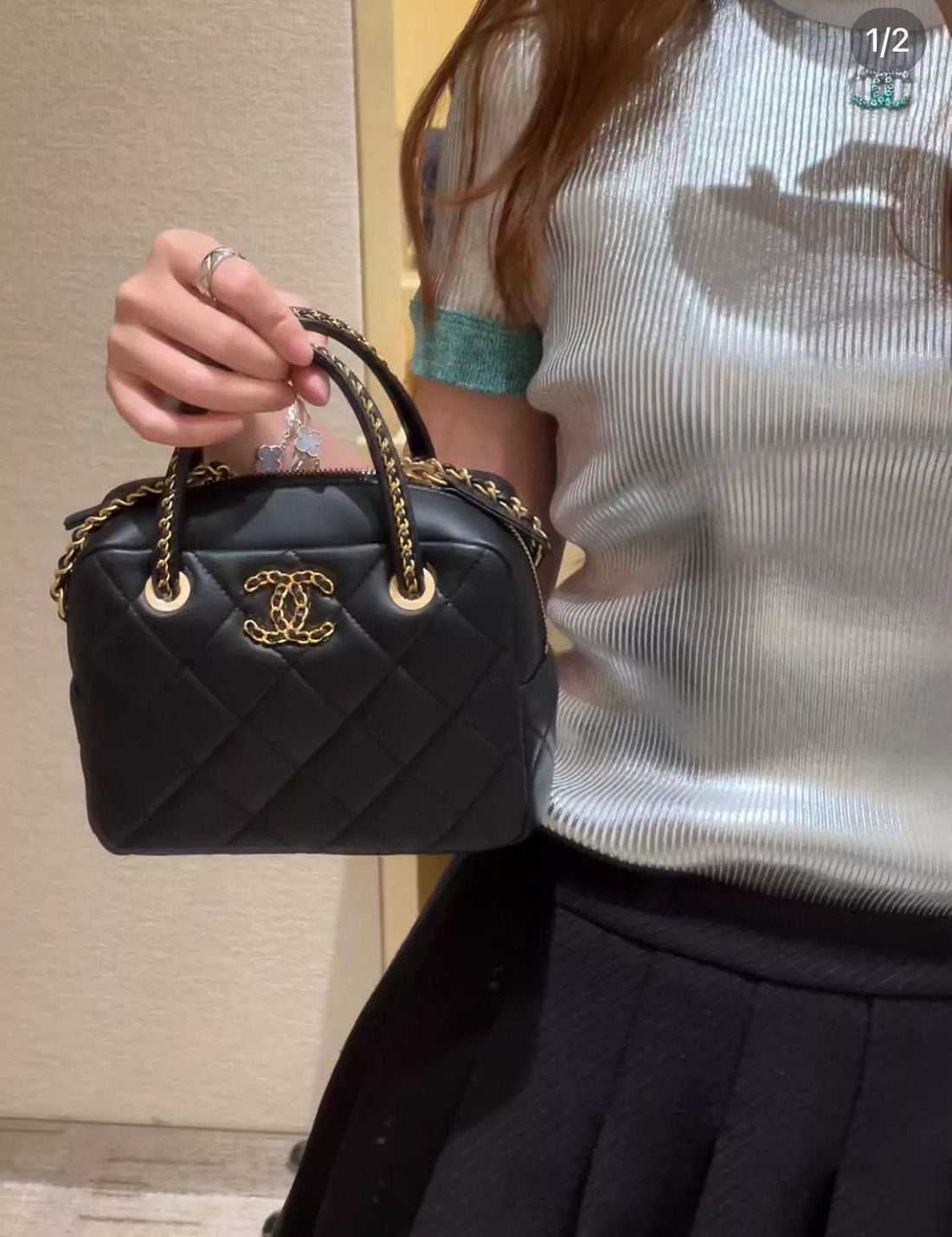 Chanel Small Bowling Bag