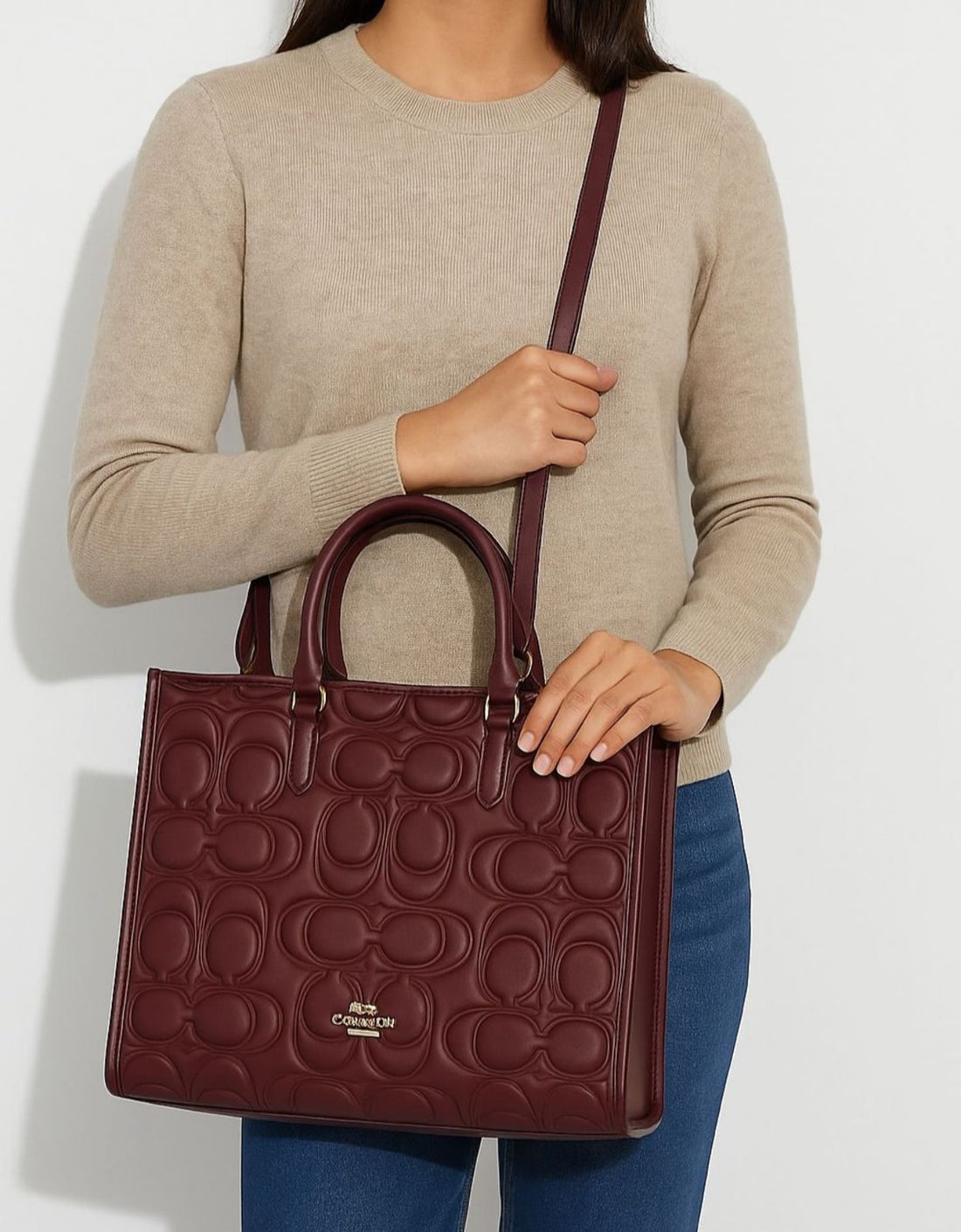 Coach Maggie Embossed