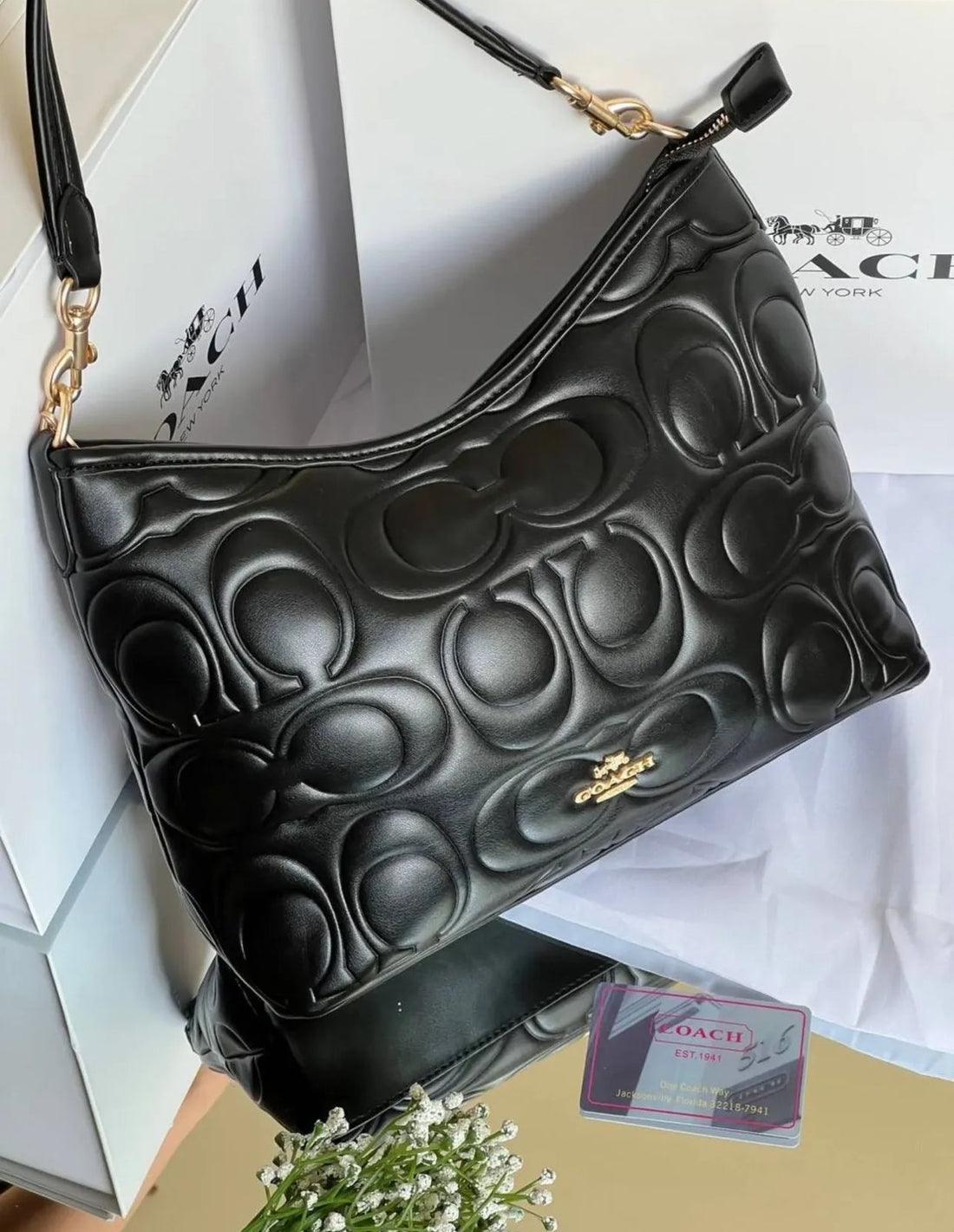 Coach EmbossLaurel Hobo