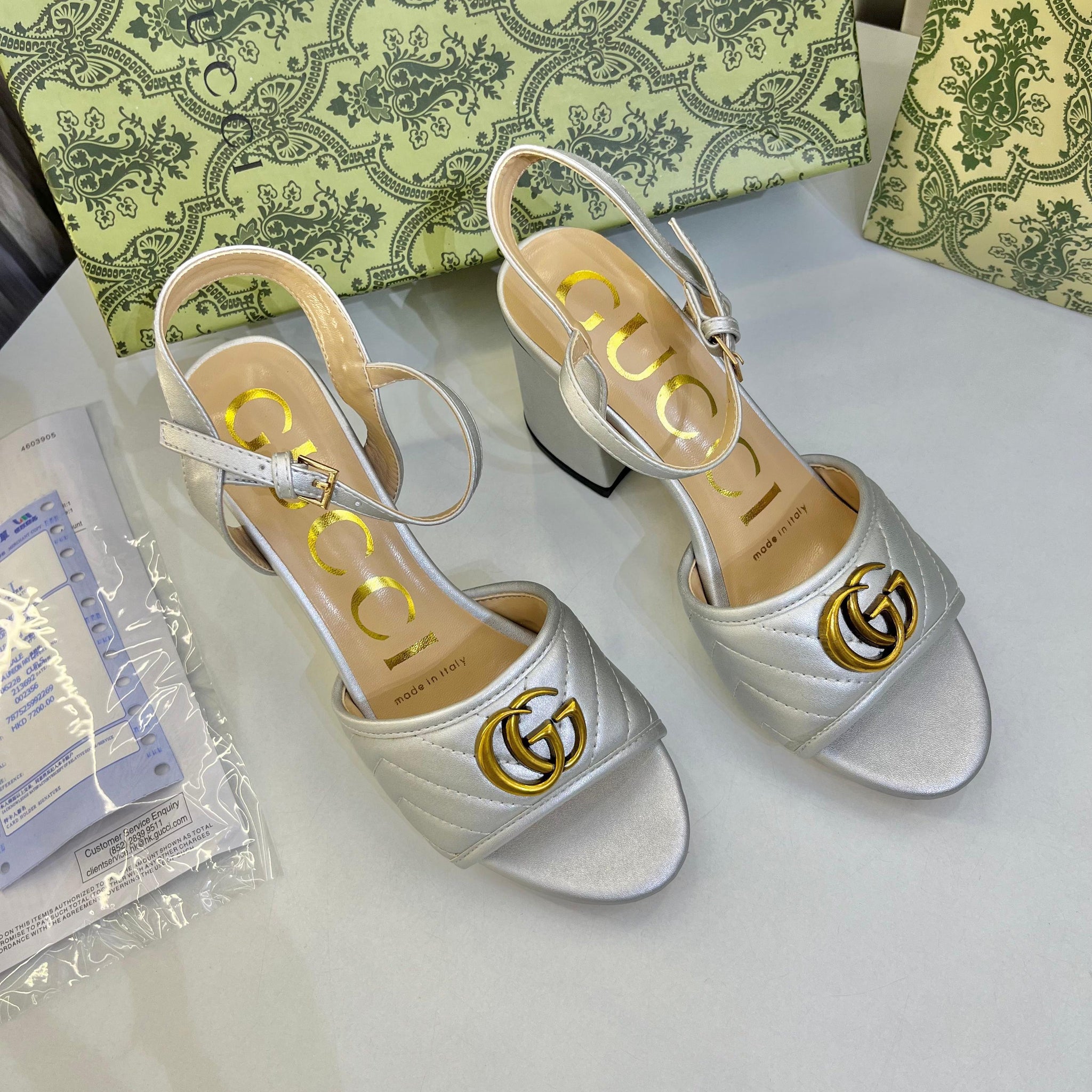 Gucci Marmont Mid High Pump