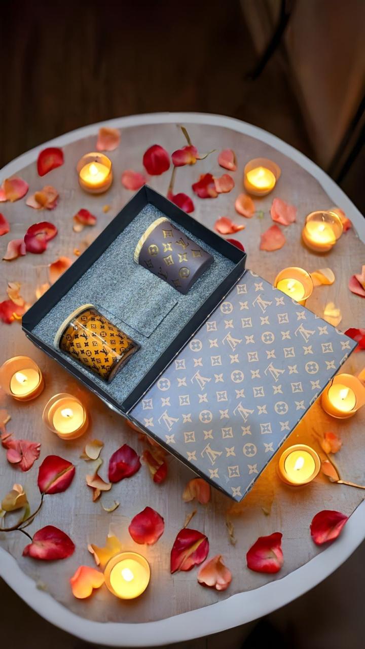 LV SCENTED CANDLE GIFT SET