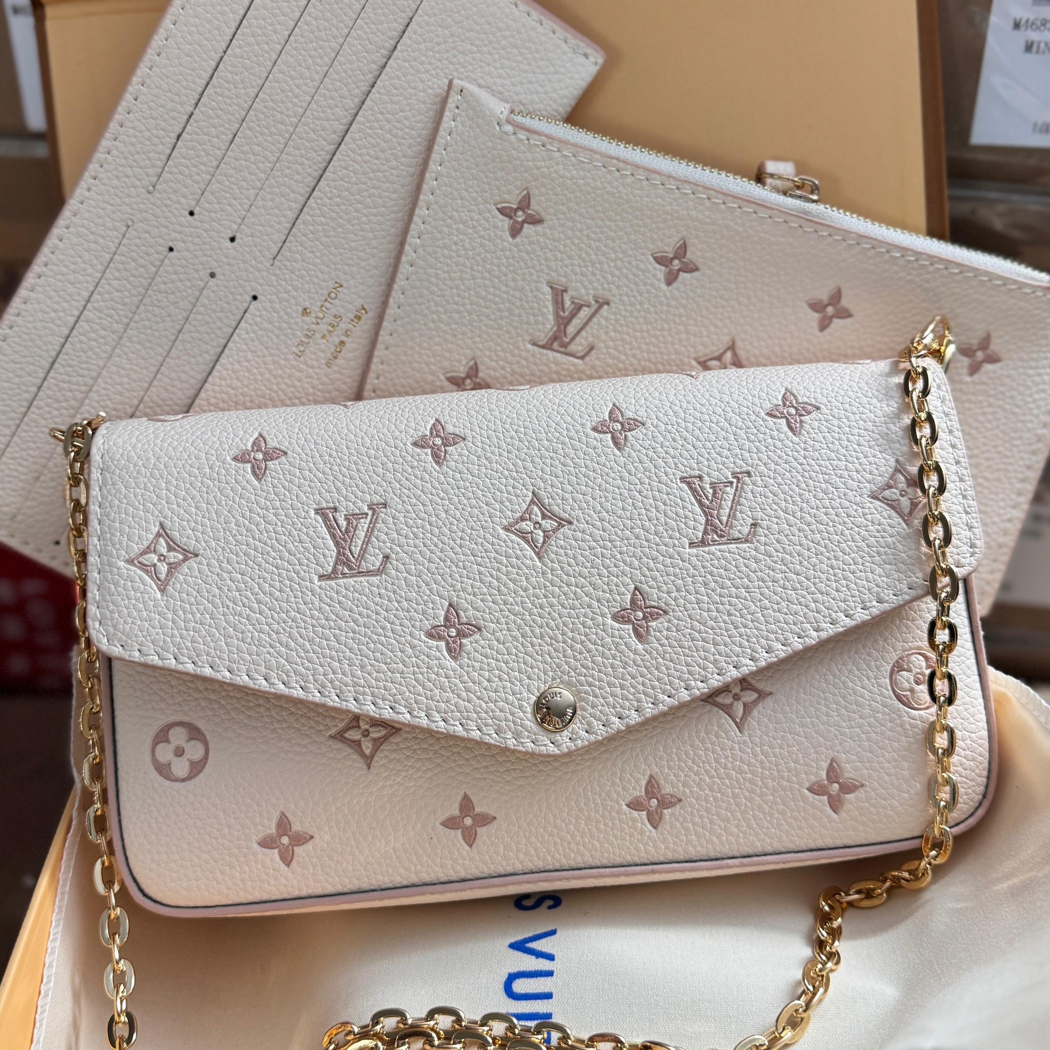 Louis Vuitton Emboss Latest  Felicie Series