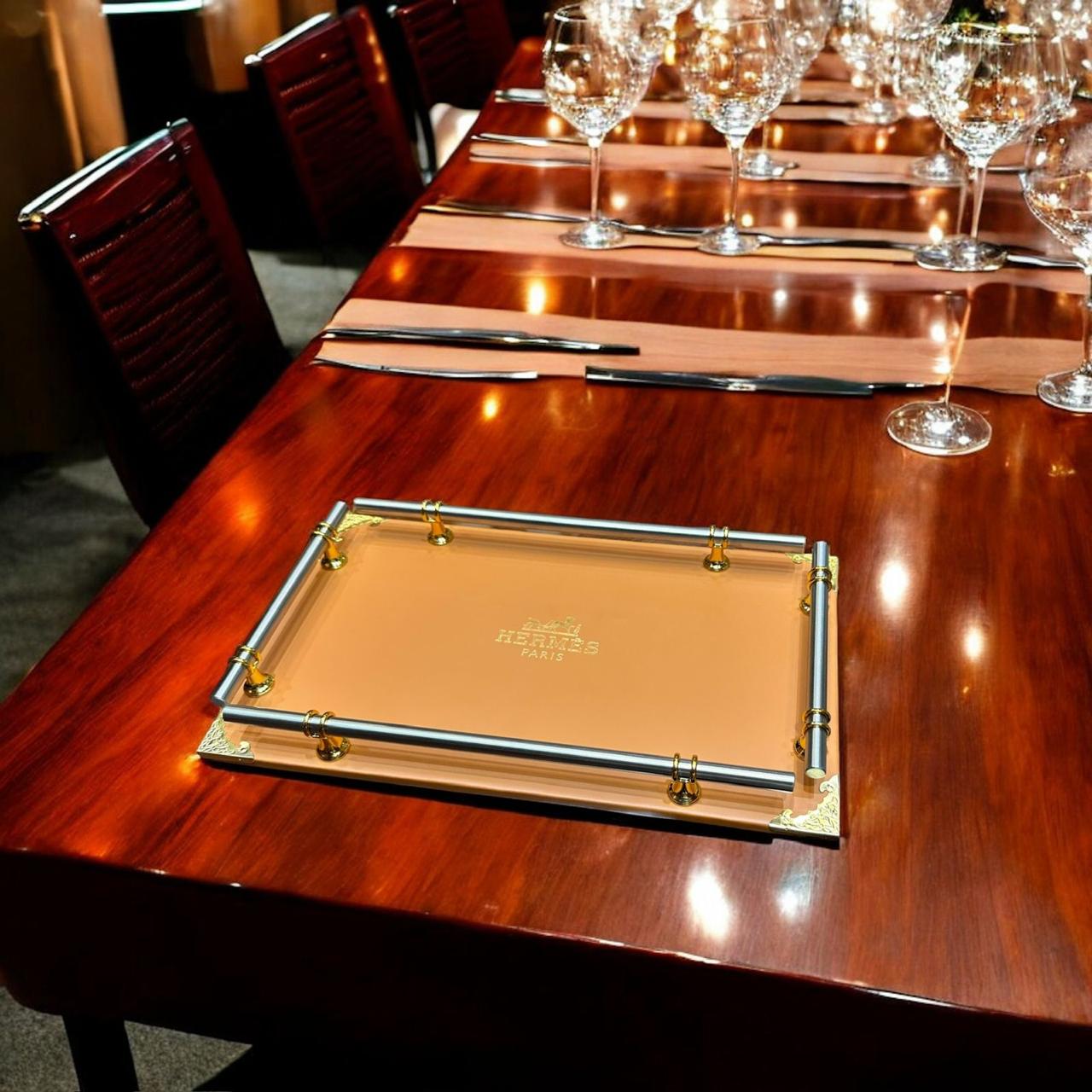 HERMÈS LEATHERETTE PREMIUM TRAY