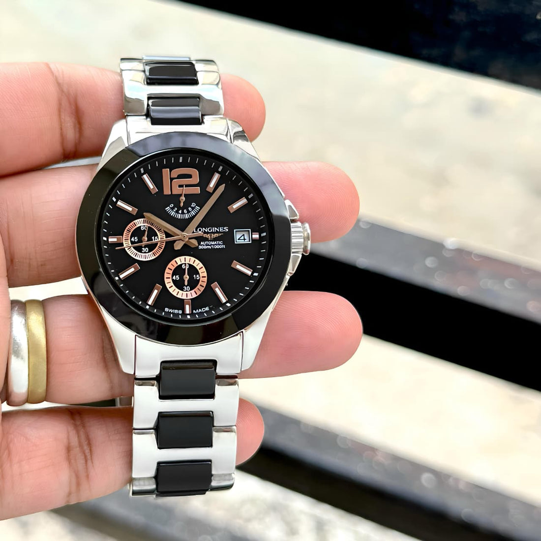 Logines Conquest Ceramic Chronograph Original Model Series Now Available