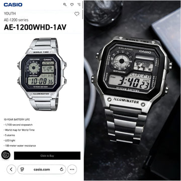 Casio Vintage Youth Collection, Original Model Series Now Available