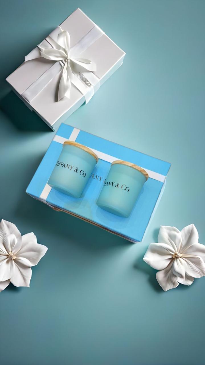 TIFFANY SCENTED CANDLE GIFT SET