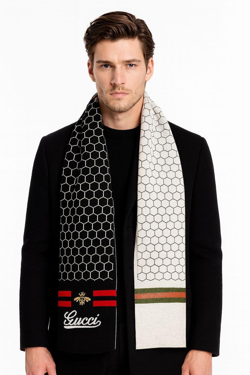 GUCCI MUFFLER WOOLLEN STOLE