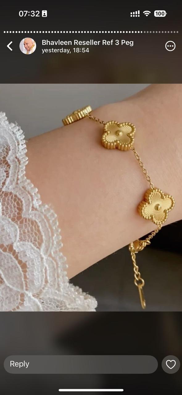 Van Cleef & Arpels High Quality Chain Bracelet