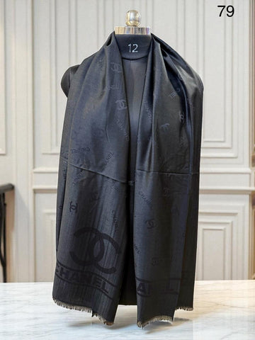 CHANEL SEMI WOOLLEN STOLE