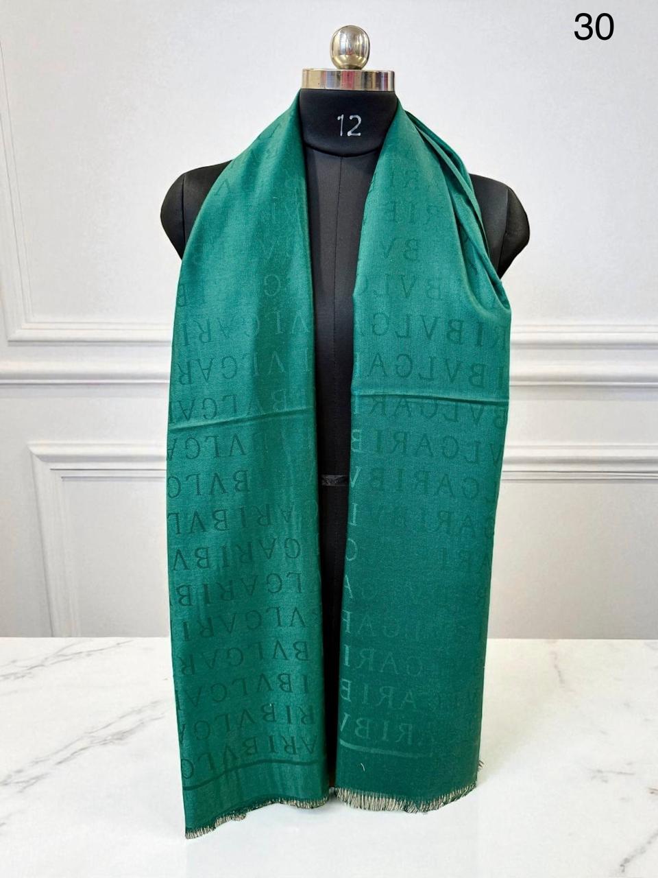 BVLGARI SEMI WOOLEN STOLE