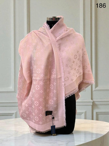 LOUIS VUITTON SO SHINE MONOGRAM SHAWL