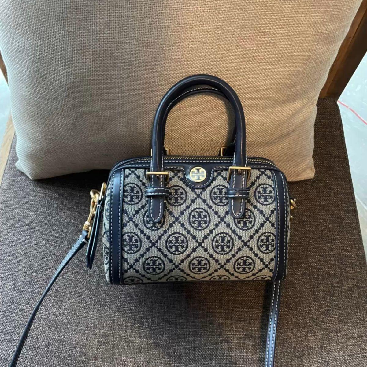 TORY BURCH T MONOGRAM JACQUARD SPEEDY SMALL BAGS
