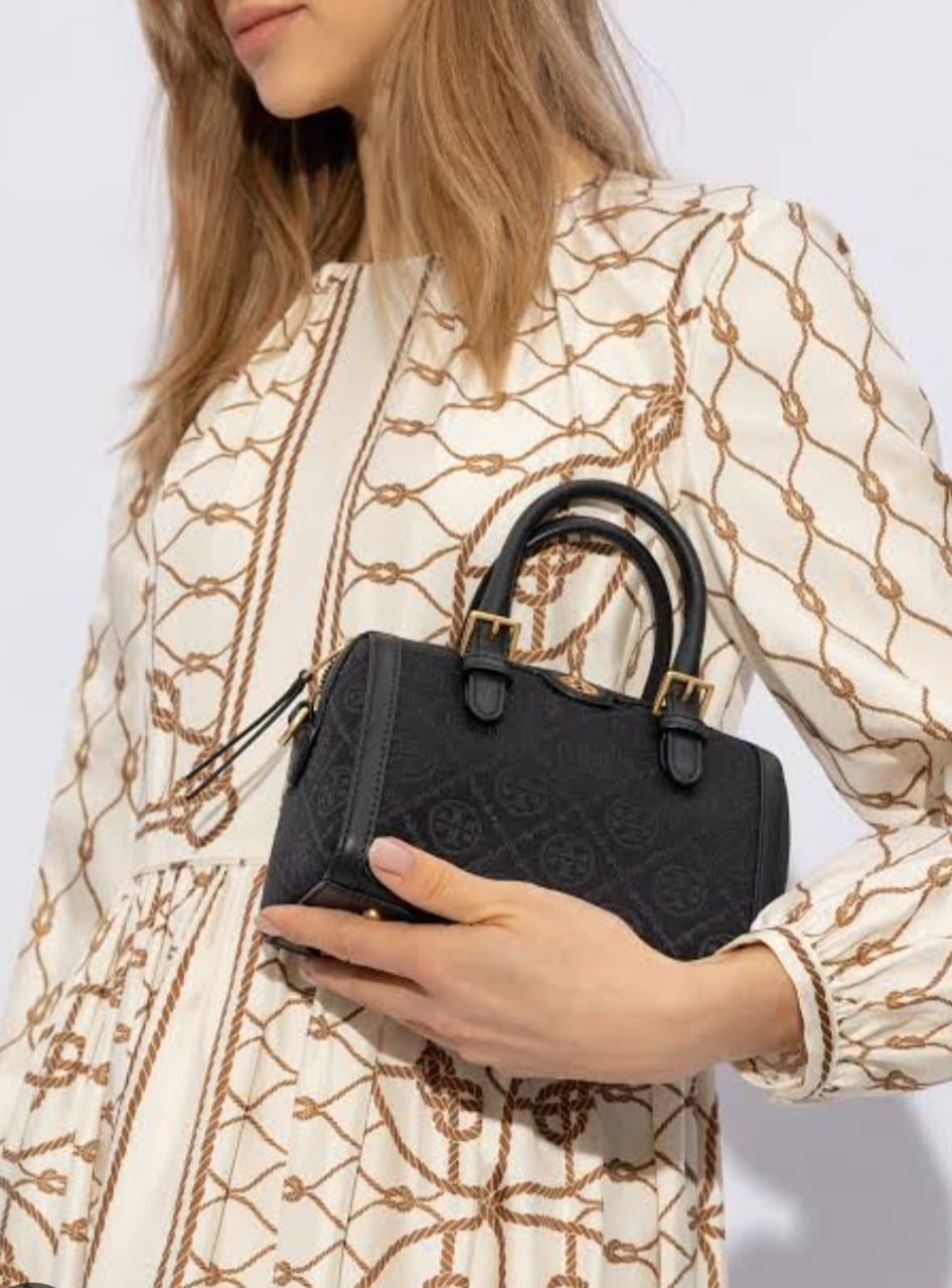 TORY BURCH T MONOGRAM JACQUARD SPEEDY SMALL BAGS