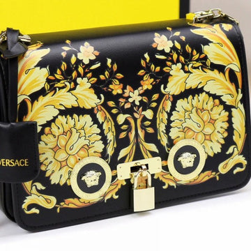 Versace Jeans Couture Crystal Medusa Shoulder Bag