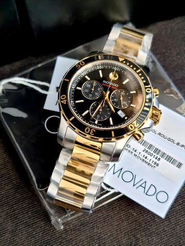 The Movado Series 800 Chronograph is a collection